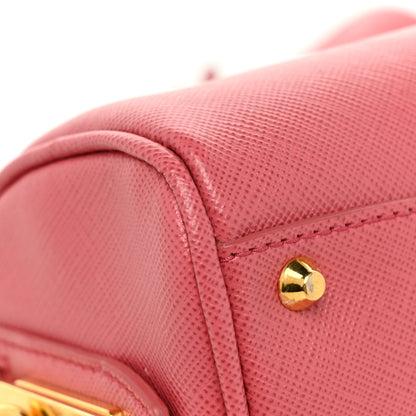 Prada Saffiano Lux Mini Convertible Bowler Tamaris 9 of 11