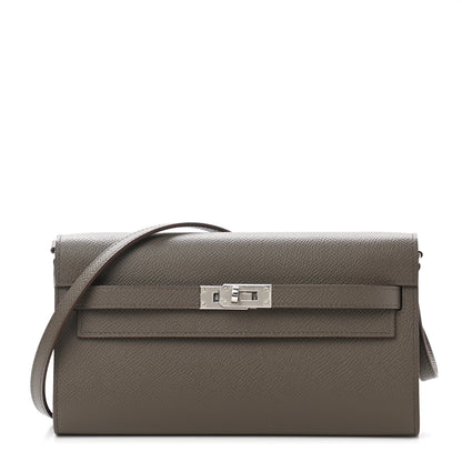 Hermes Epsom Kelly To Go Wallet Etain 1 of 10