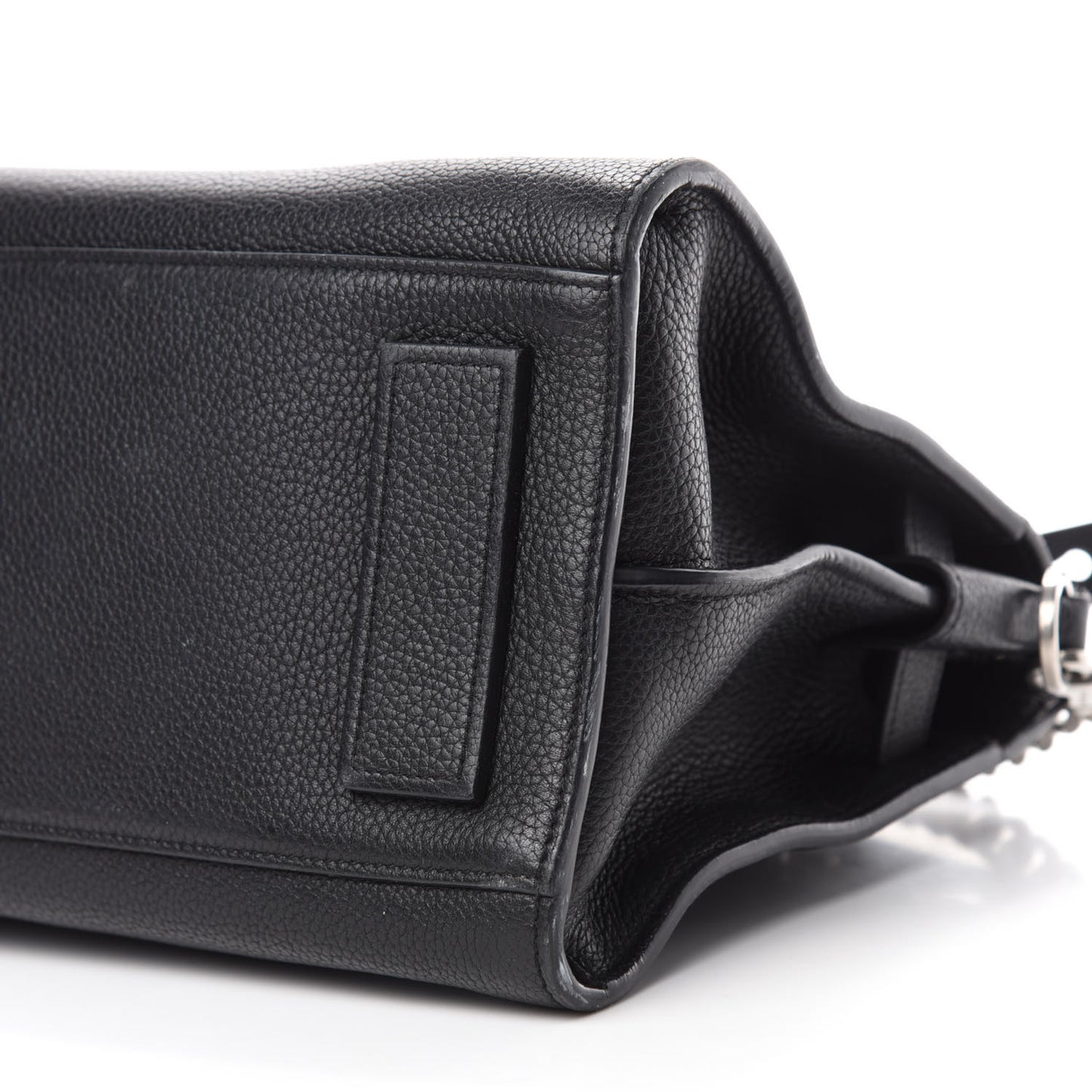Grained Calfskin Baby Supple Sac De Jour Black