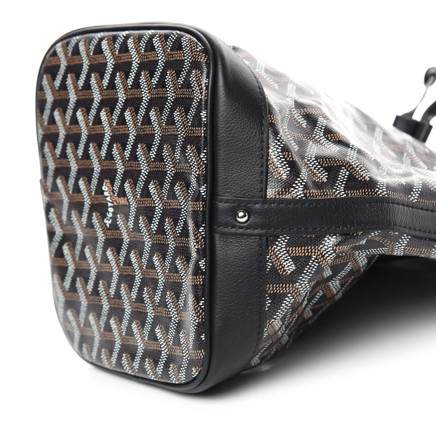 Goyard Goyardine Petit Flot Bucket Bag PM Black 7 of 8