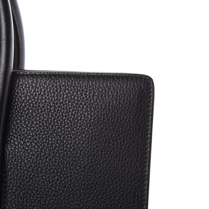 Christian Louboutin Calfskin Patent Studded Large Paloma Black 9 of 14