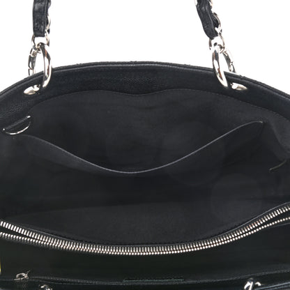 Chanel Caviar Quilted Grand Shopping Tote GST Black 4 of 8
