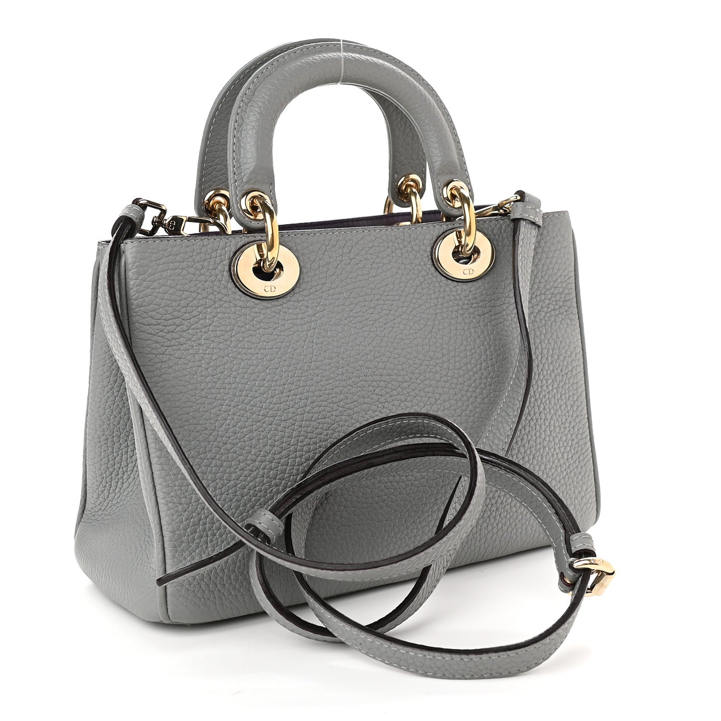 Calfskin Mini Diorissimo Tote Gris