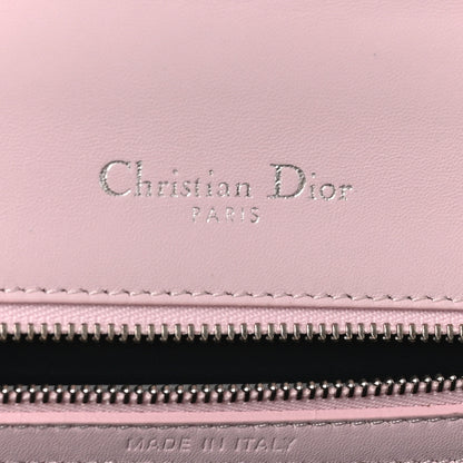 Christian Dior Patent Micro-Cannage Small Diorama Flap Bag Rose 6 of 9