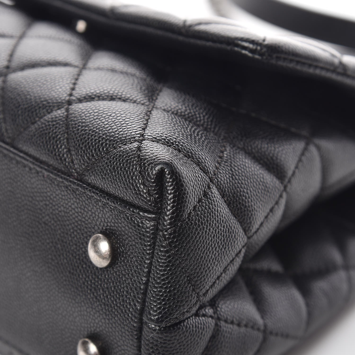 Chanel Caviar Quilted Mini Coco Handle Flap Black 12 of 18