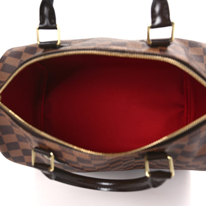 Louis Vuitton Damier Ebene Speedy 30 5 of 8