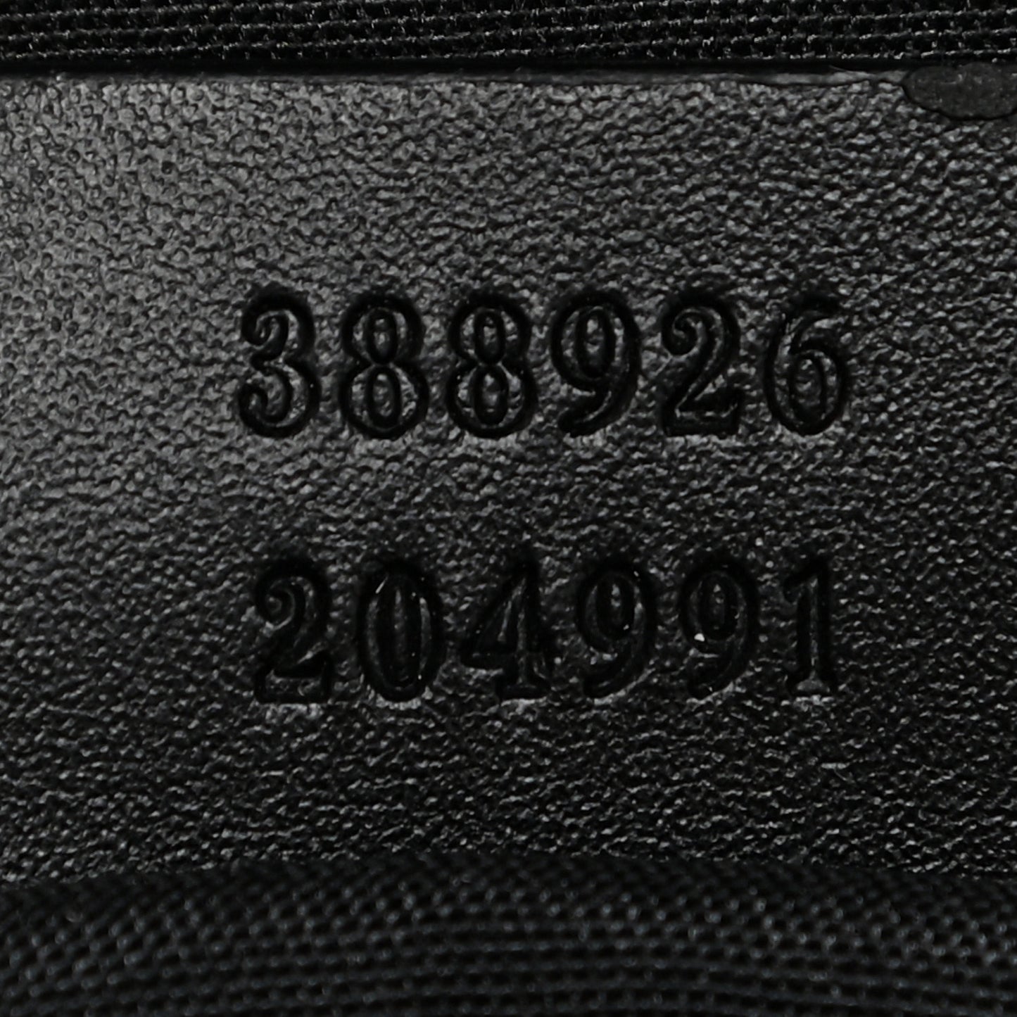 GG Monogram Web Flat Messenger Bag Black