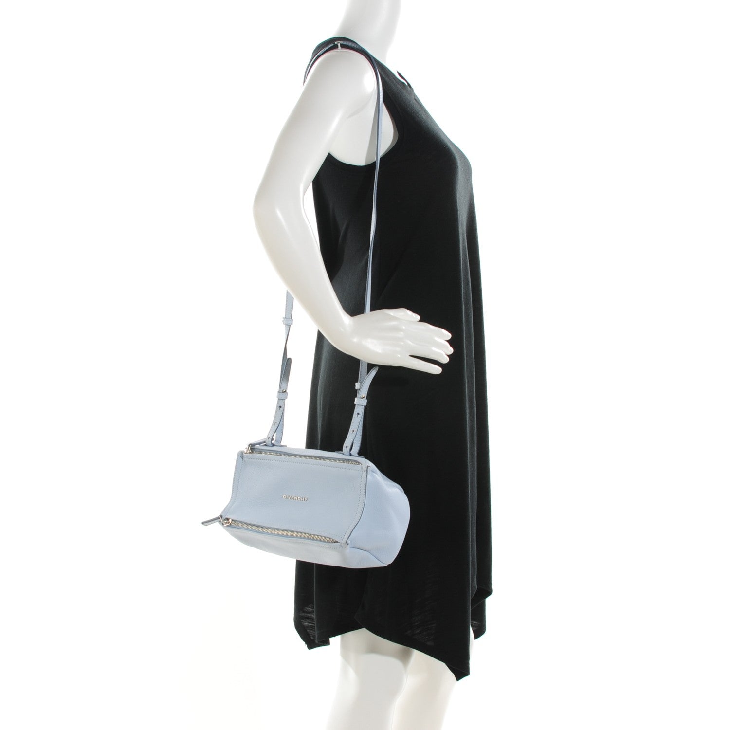 Givenchy Sugar Goatskin Mini Pandora Light Blue 2 of 8