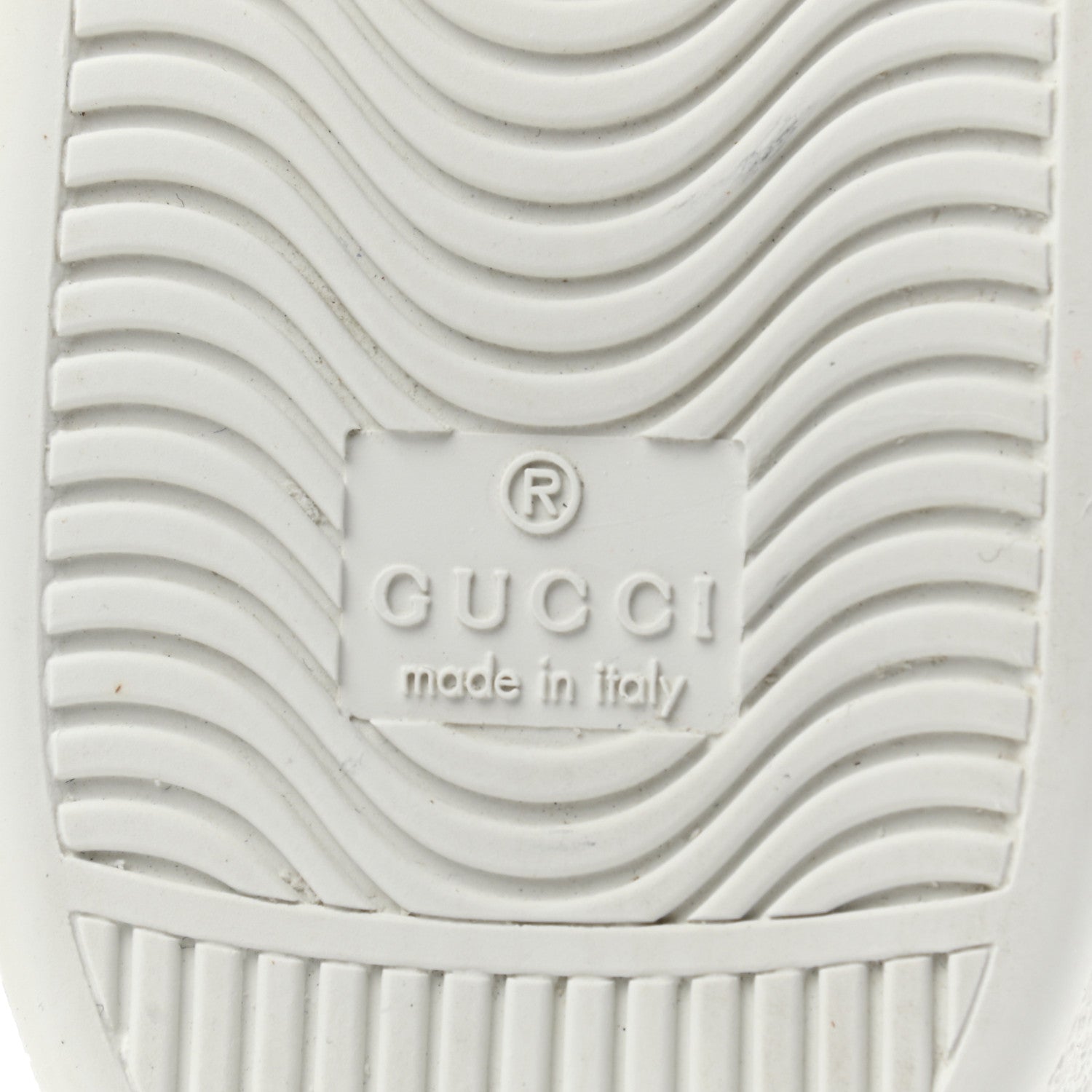 Gucci Calfskin Bee Star Embroidered Sylvie Web Ace Sneakers 40 White 6 of 7