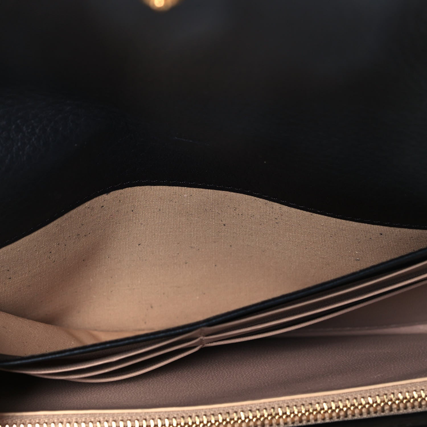Chloe Smooth Calfskin Alphabet Long Wallet Black 11 of 12