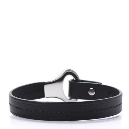 Louis Vuitton Calfskin Mens Archive Bracelet 19 Black 3 of 6