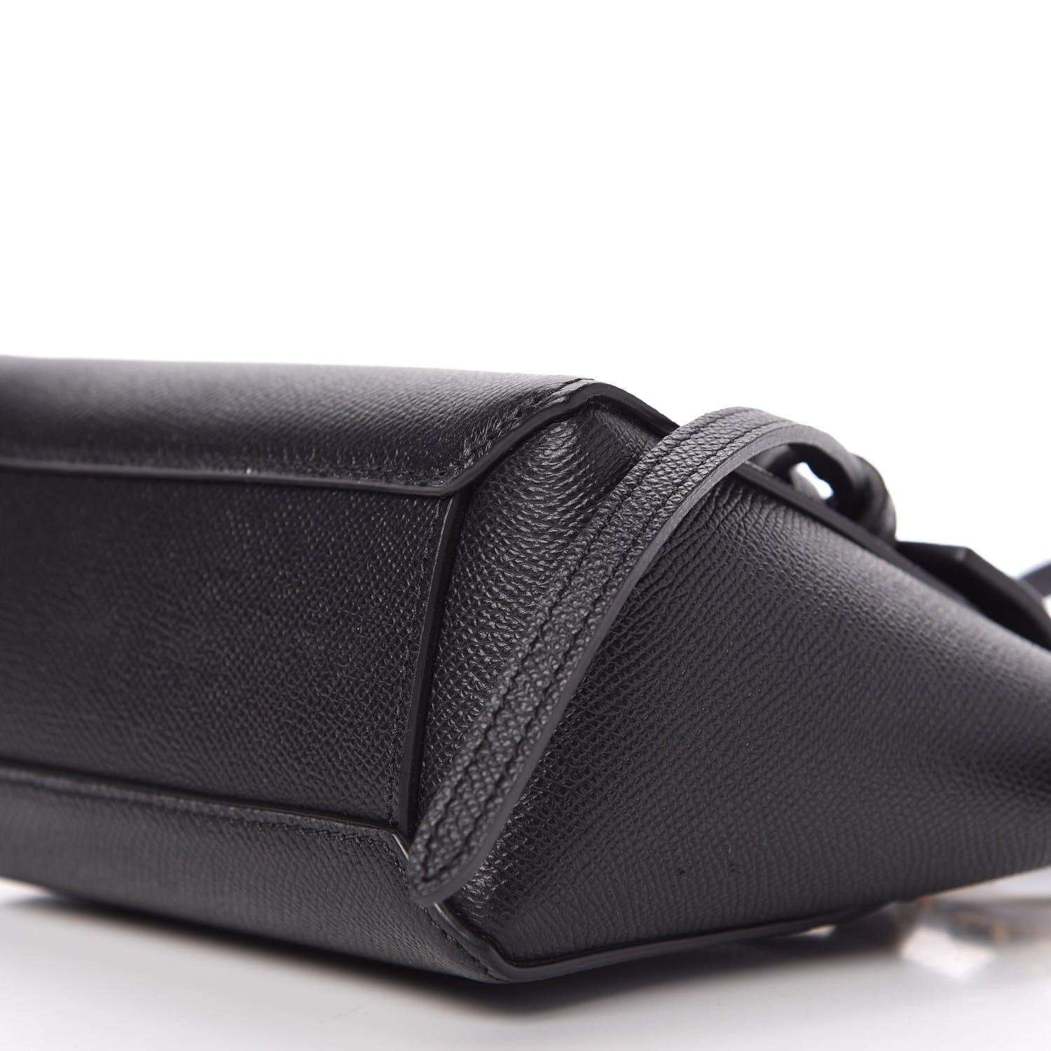 Celine Grained Calfskin Pico Belt Bag Black 7 of 9