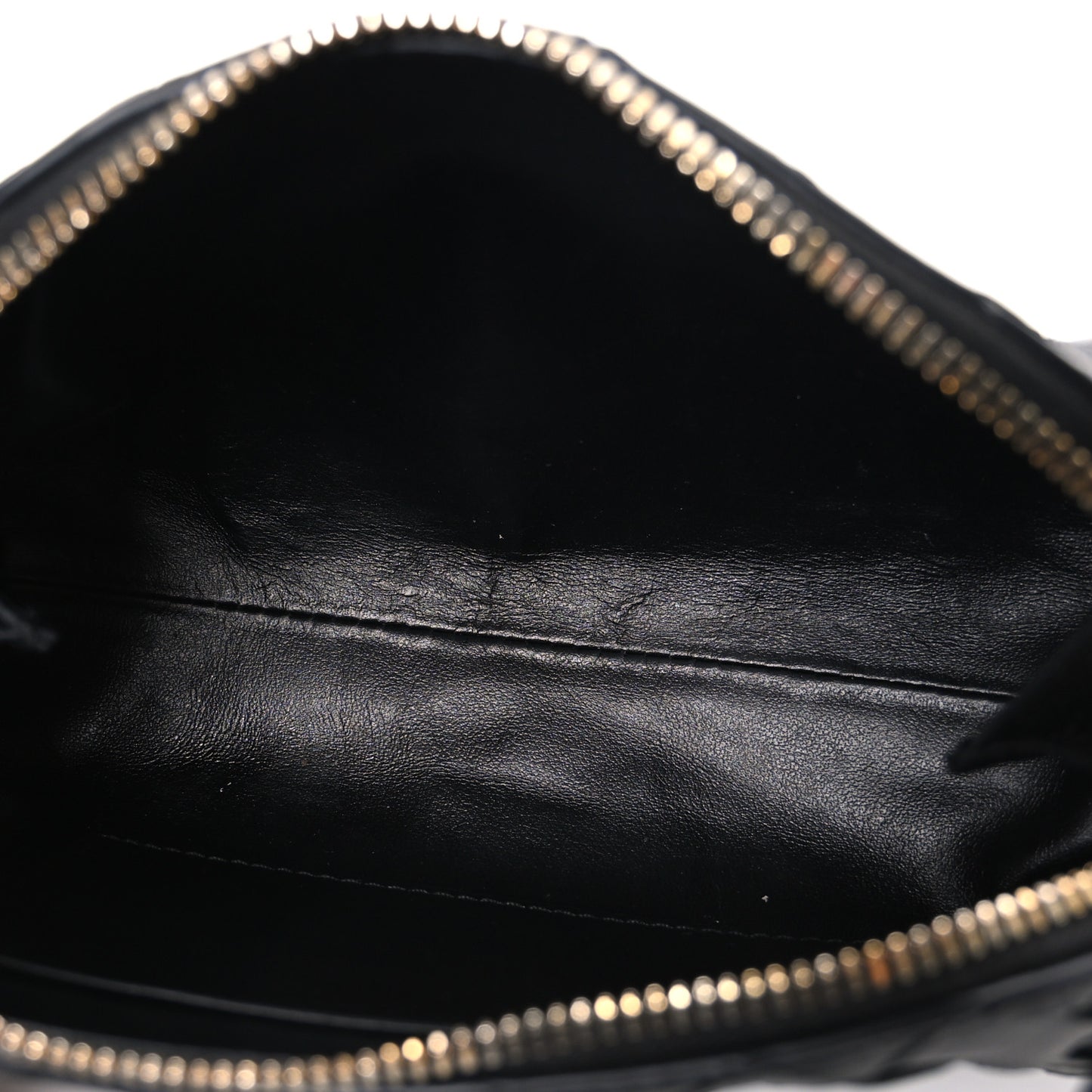Nappa Intrecciato Concert Pouch Black