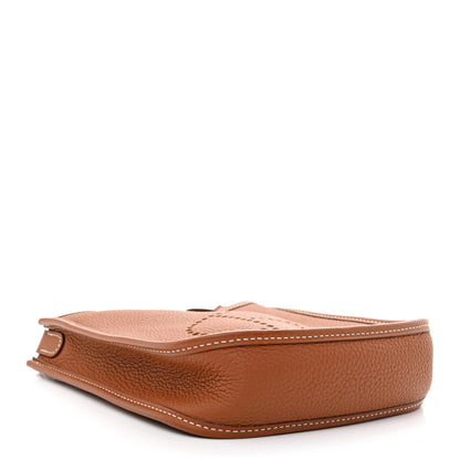 Hermes Taurillon Clemence Evelyne TPM Gold 4 of 11