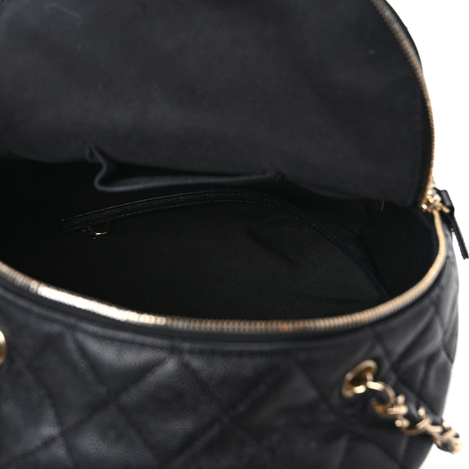Chanel Caviar Quilted Large CC Day Backpack Black 5 of 11