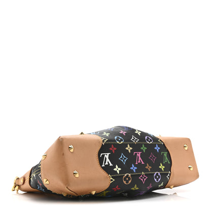 Louis Vuitton Monogram Multicolor Judy MM Black 4 of 11