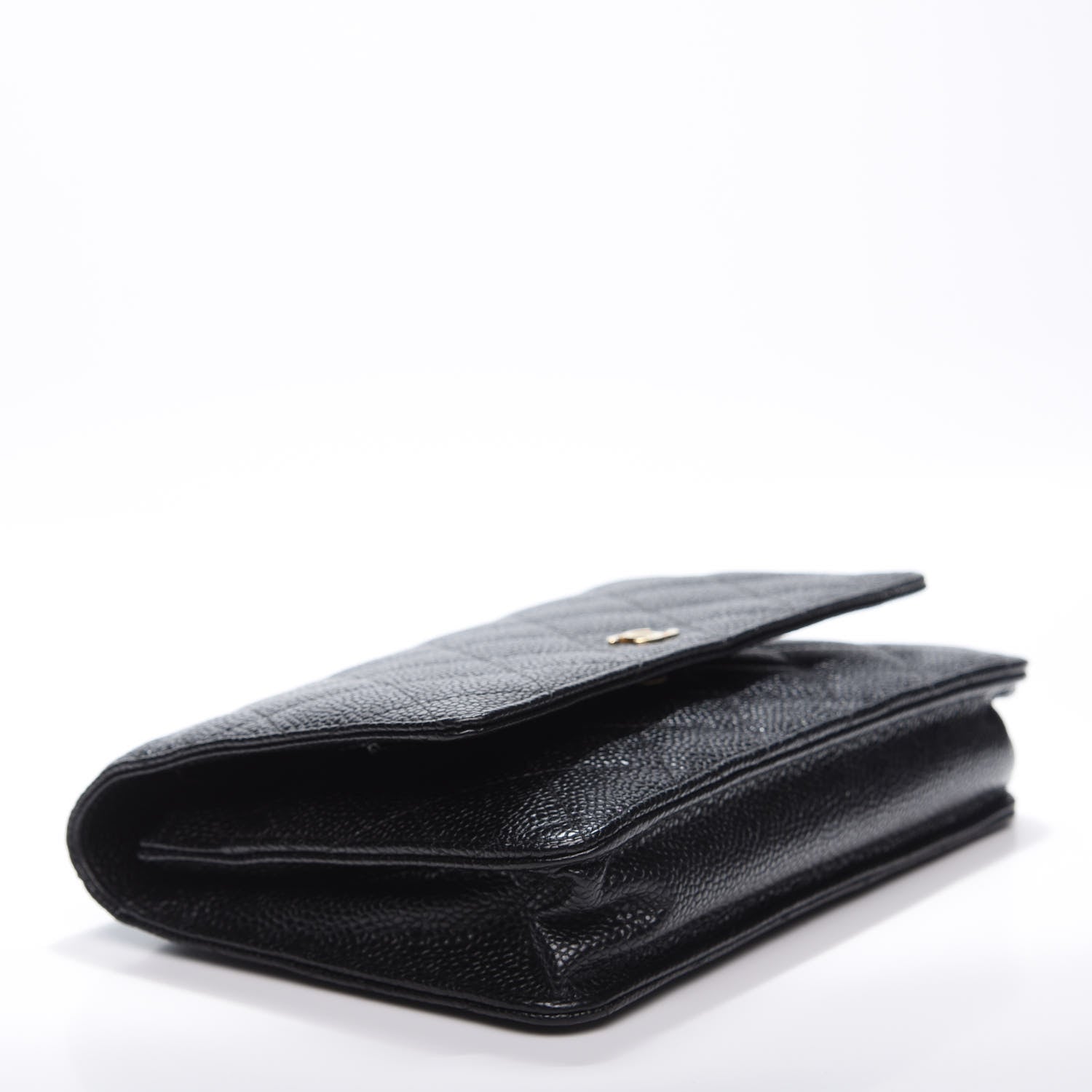 Chanel Caviar Quilted Wallet On Chain WOC Black 3 of 14