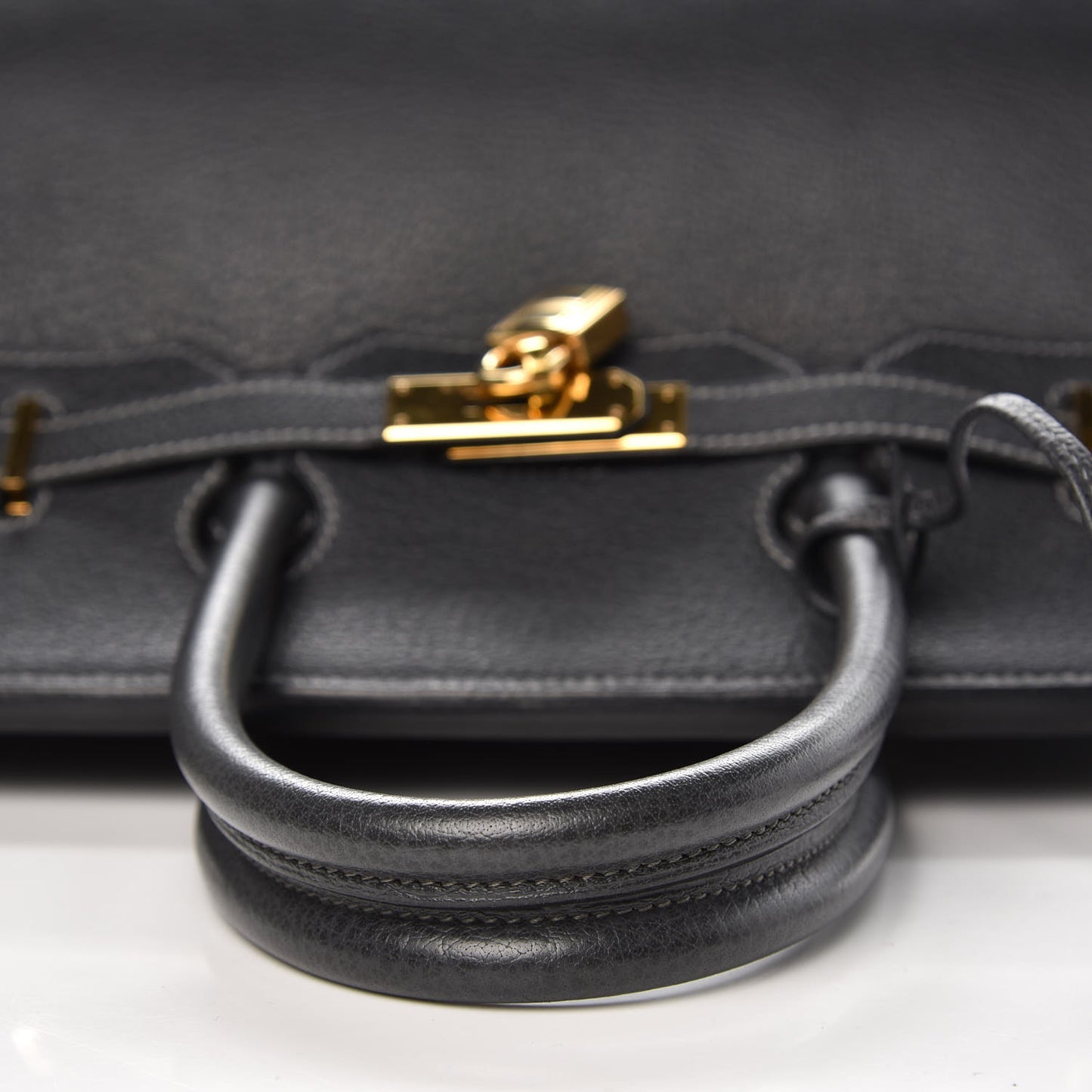 Buffle Skipper Birkin 35 Graphite