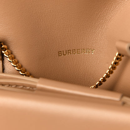 Burberry Calfskin Monogram Jessie Chain Card Case Beige 5 of 5