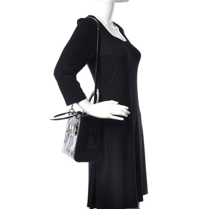 Christian Dior Patent Cannage Medium Lady Dior Black 2 of 20