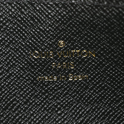 Louis Vuitton Monogram Slim Purse Black 6 of 6