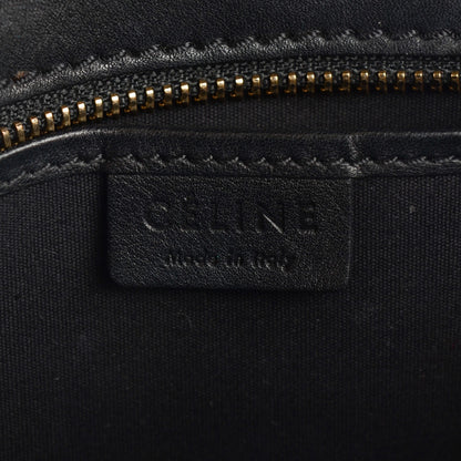 Celine Smooth Calfskin Nano Luggage Black 6 of 8