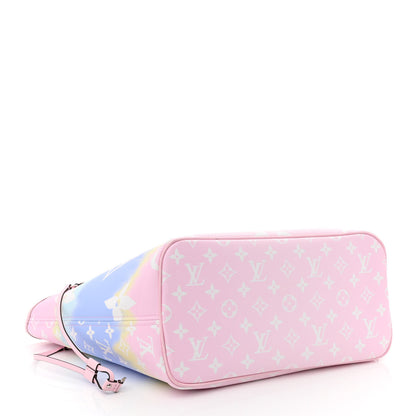 Louis Vuitton Monogram Escale Neverfull MM Pastel 4 of 10