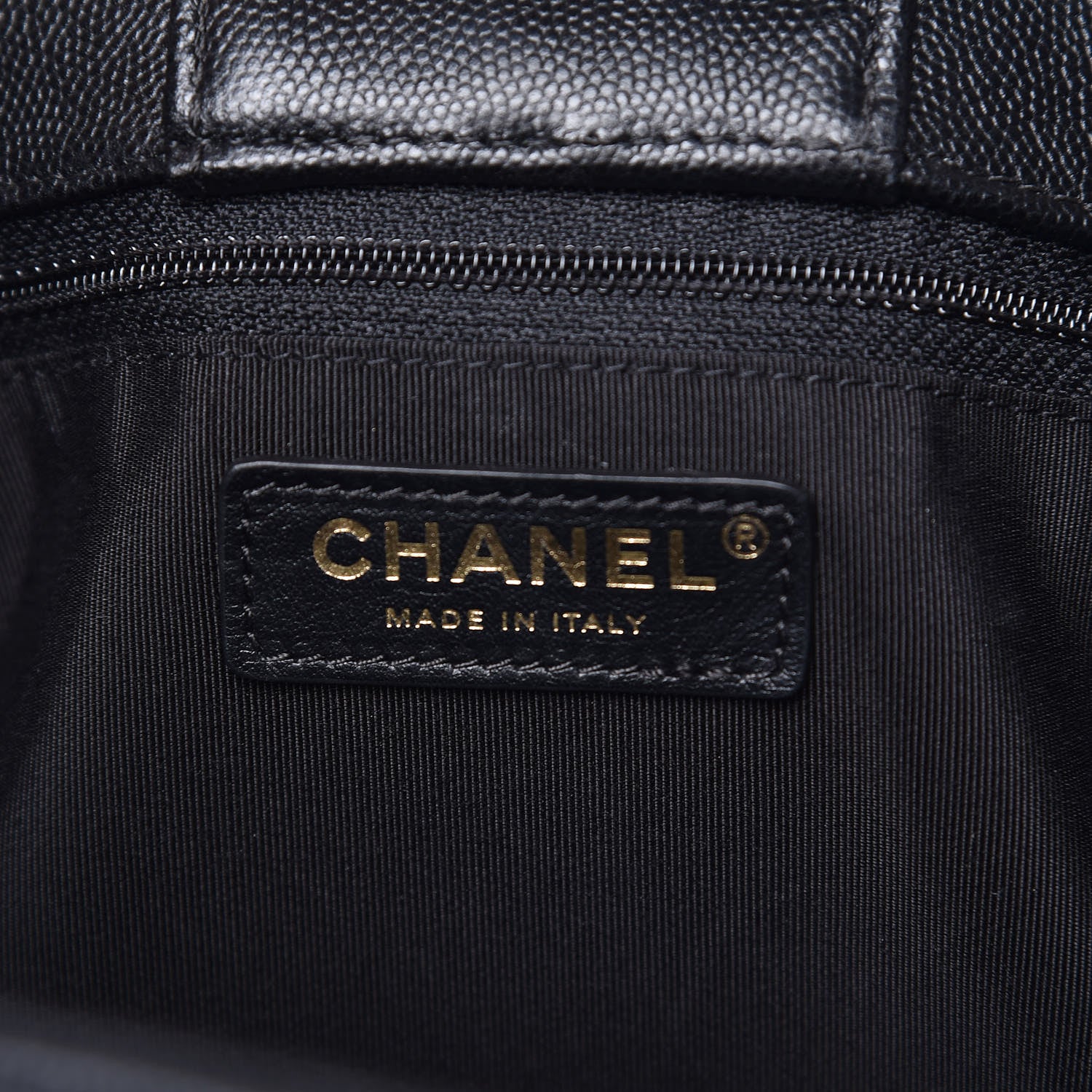 Chanel Caviar Quilted Large Classic Shopping Tote Black 5 of 10