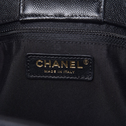Chanel Caviar Quilted Large Classic Shopping Tote Black 5 of 10