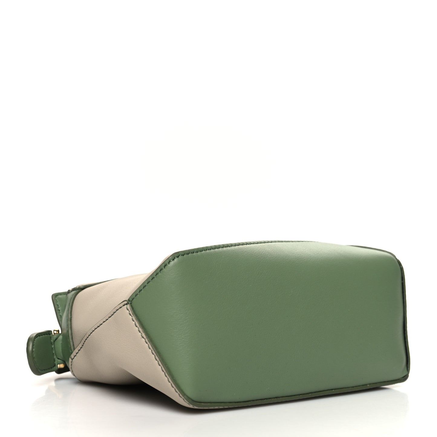 Calfskin Paula's Ibiza Degrade Mini Puzzle Bag Rosemary Light Oak