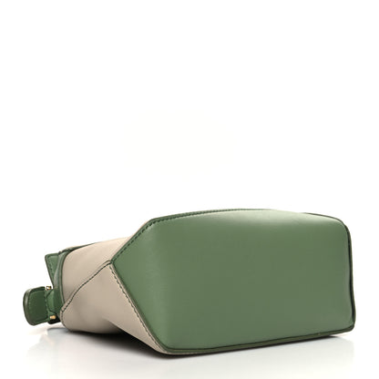 Loewe Calfskin Paula's Ibiza Degrade Mini Puzzle Bag Rosemary Light Oak 4 of 10
