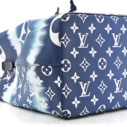 Louis Vuitton Monogram Escale Neonoe MM Blue 10 of 10
