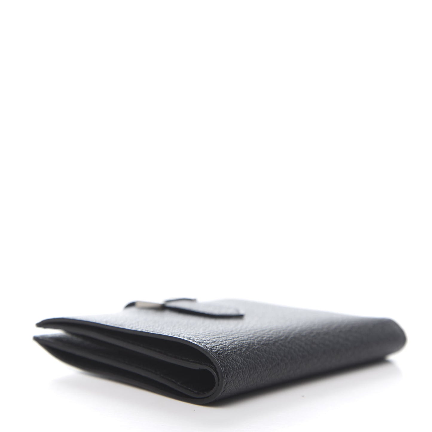 Chevre Mysore Bearn Compact Wallet Black