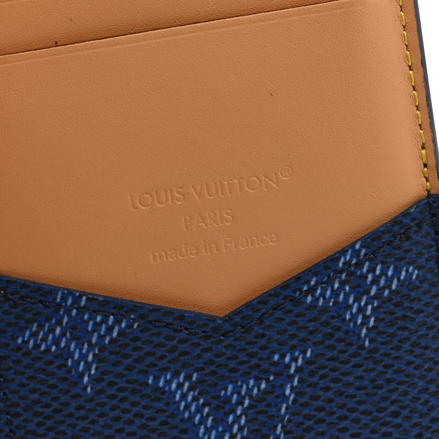 Monogram Heritage Pocket Organizer Ocean