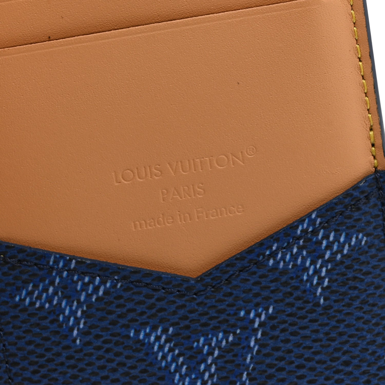 Louis Vuitton Monogram Heritage Pocket Organizer Ocean 8 of 9