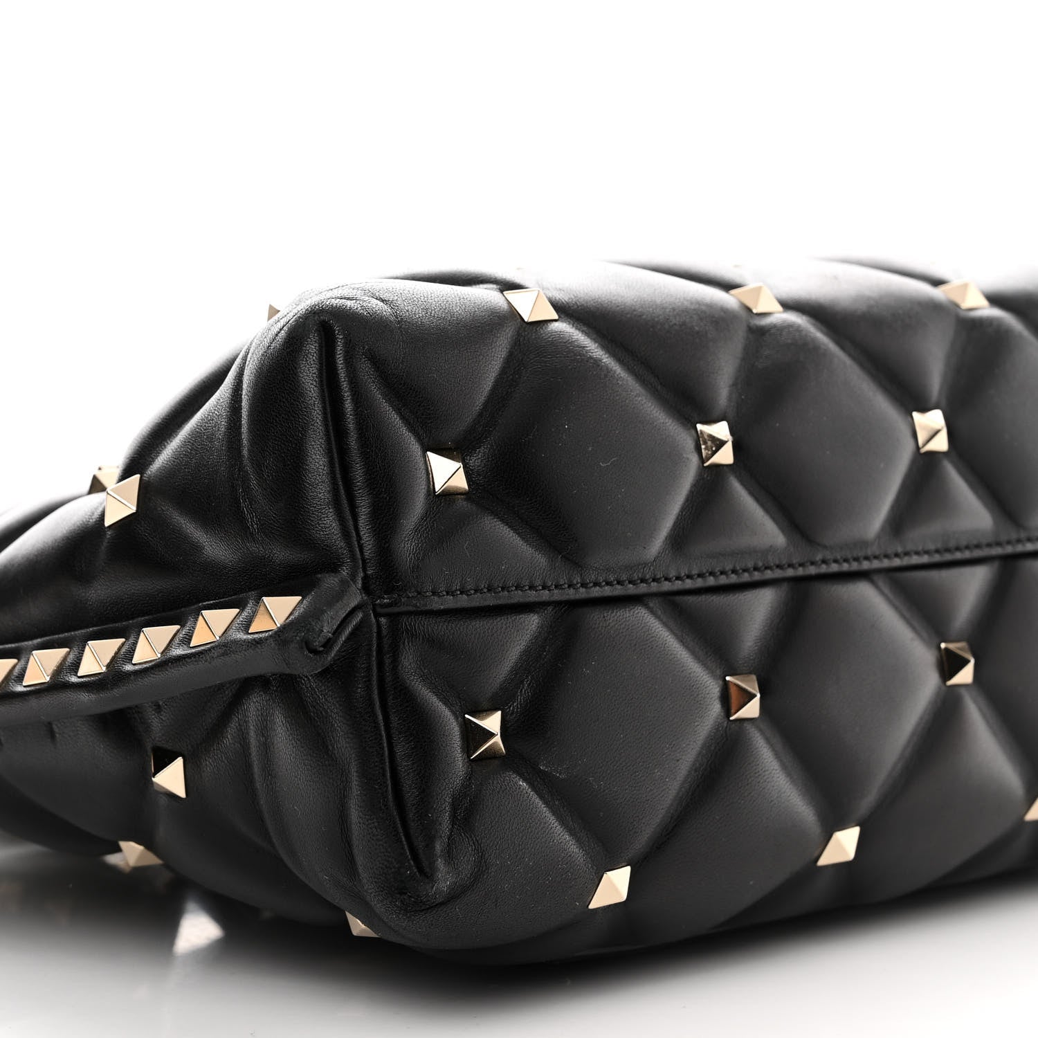 Valentino Garavani Nappa Candystud Shoulder Bag Black 10 of 16