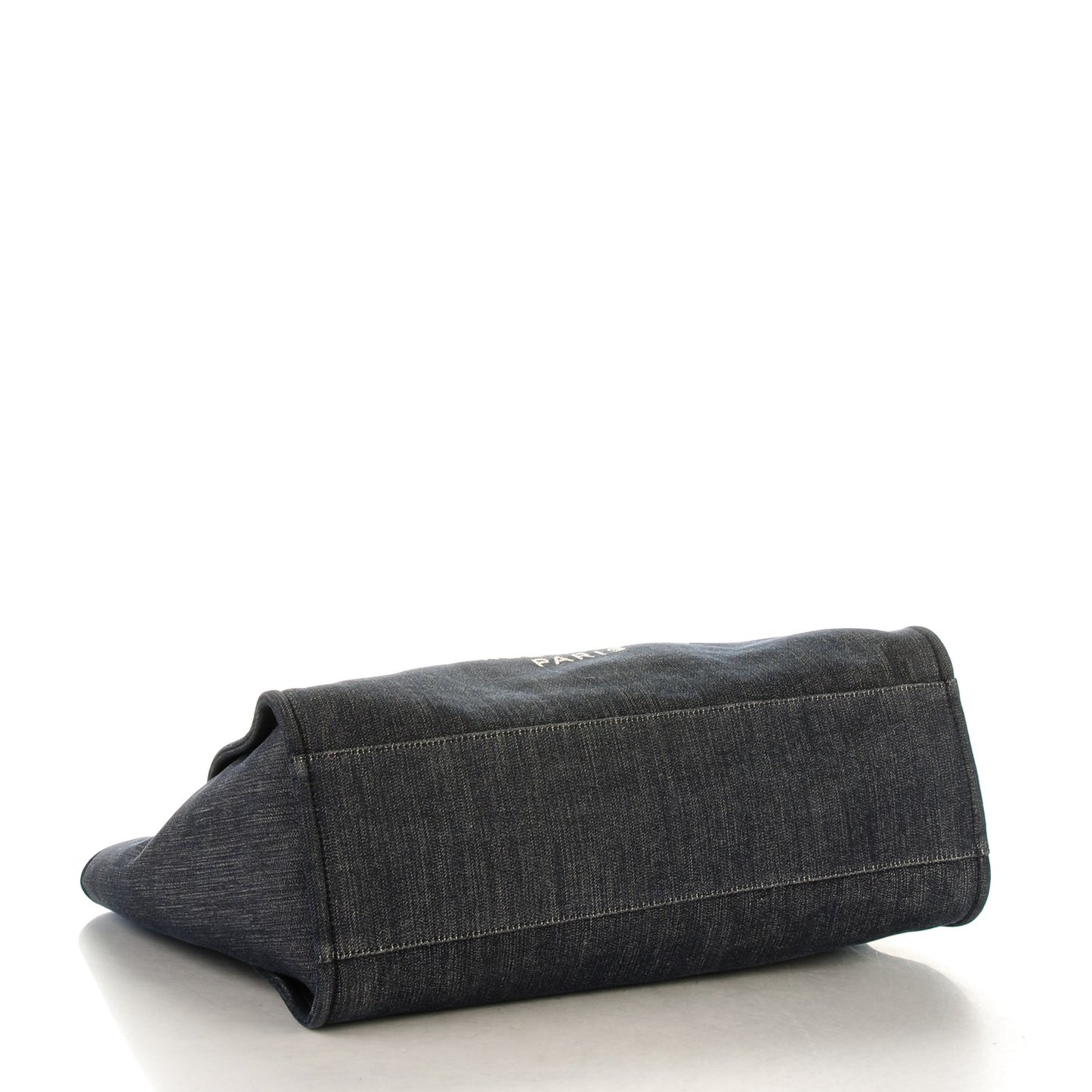 Canvas Extra Large Deauville Tote Dark Blue