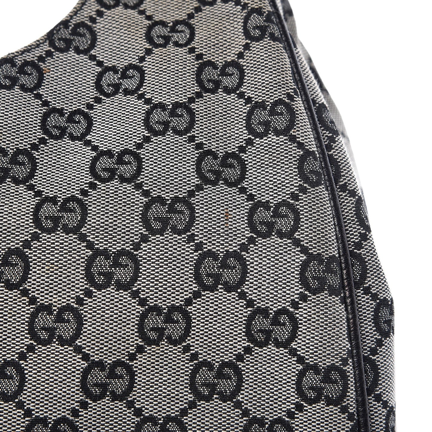 Monogram Hobo Black