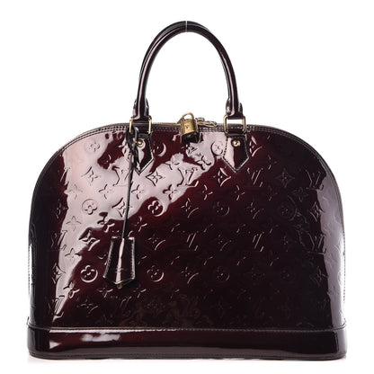 Louis Vuitton Vernis Alma GM Amarante 1 of 9