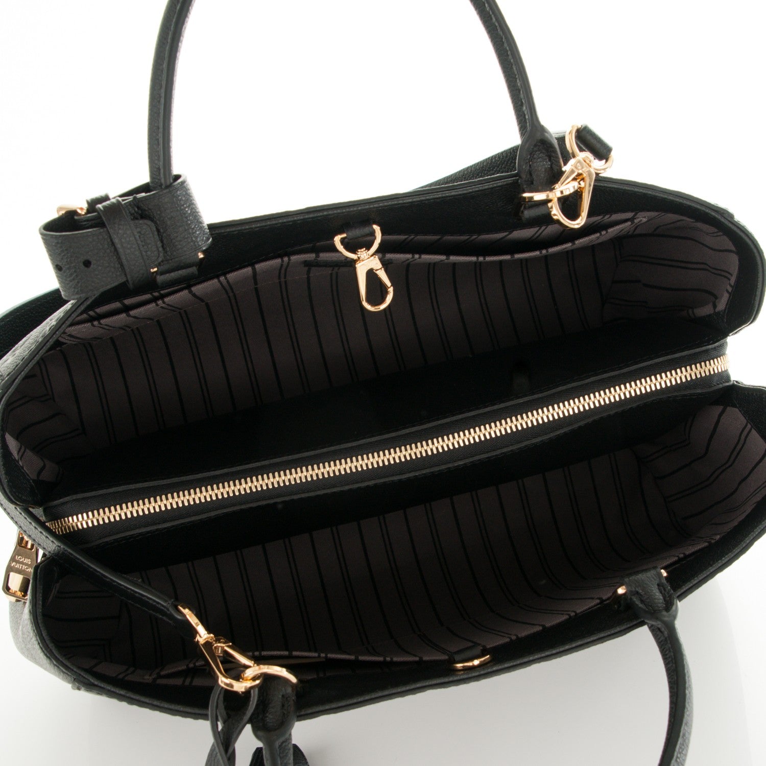 Louis Vuitton Empreinte Montaigne GM Black 6 of 8