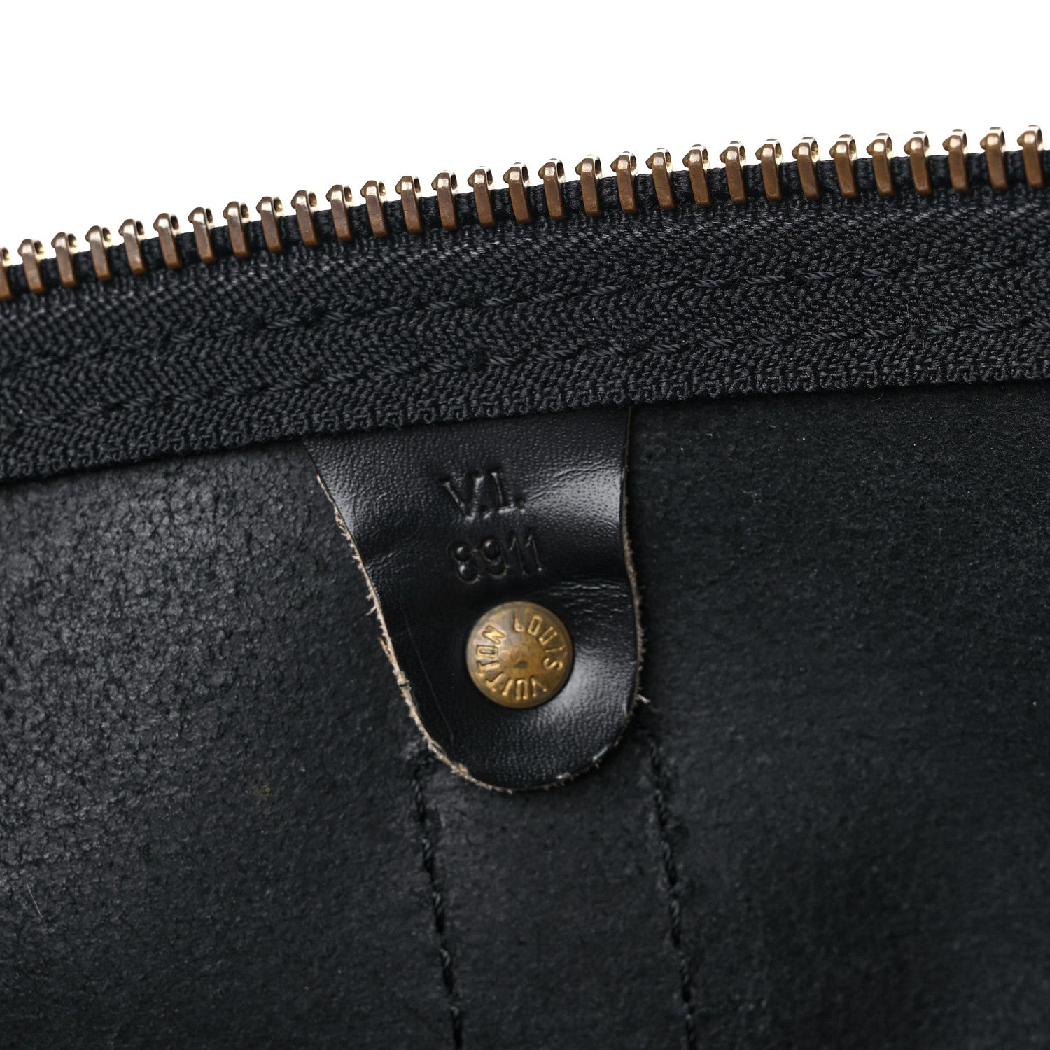 Louis Vuitton Epi Keepall 55 Black 7 of 33