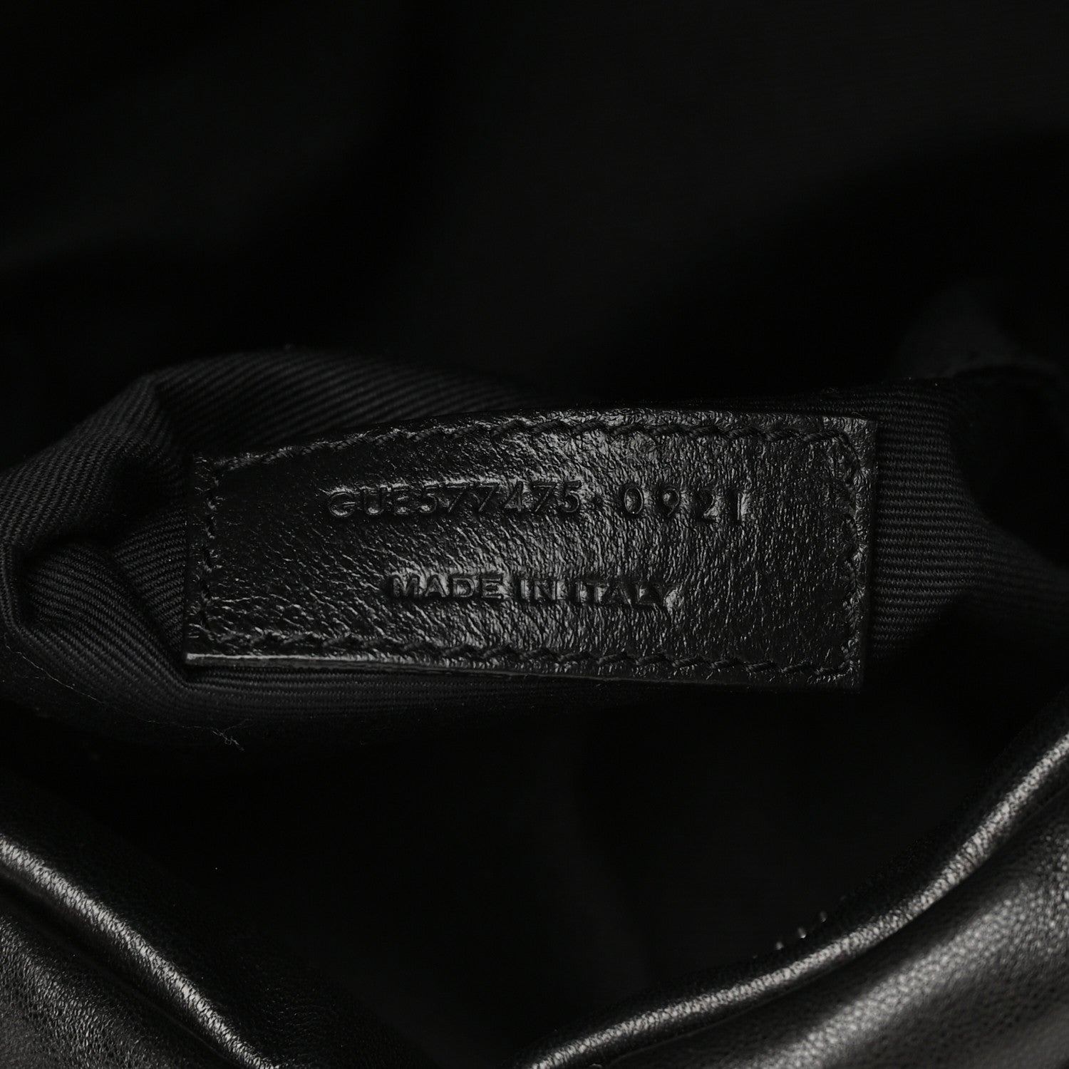 Saint Laurent Lambskin Quilted Monogram Monochrome Medium Loulou Puffer Chain Satchel Black 8 of 14