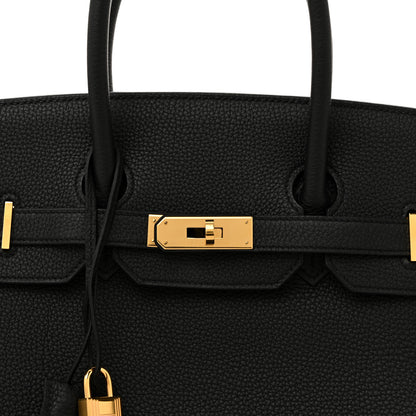 Hermes Togo Birkin 35 Black 8 of 12