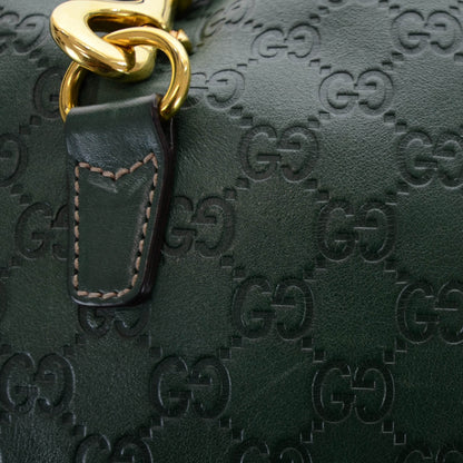Gucci Guccissima Bouvier Hobo Dark Green 7 of 12