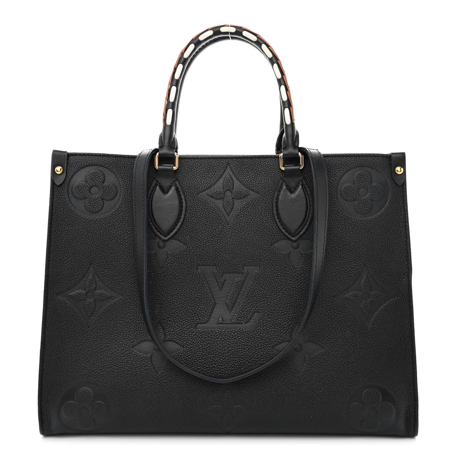 Louis Vuitton Empreinte Monogram Giant Wild At Heart Onthego MM Black 1 of 10