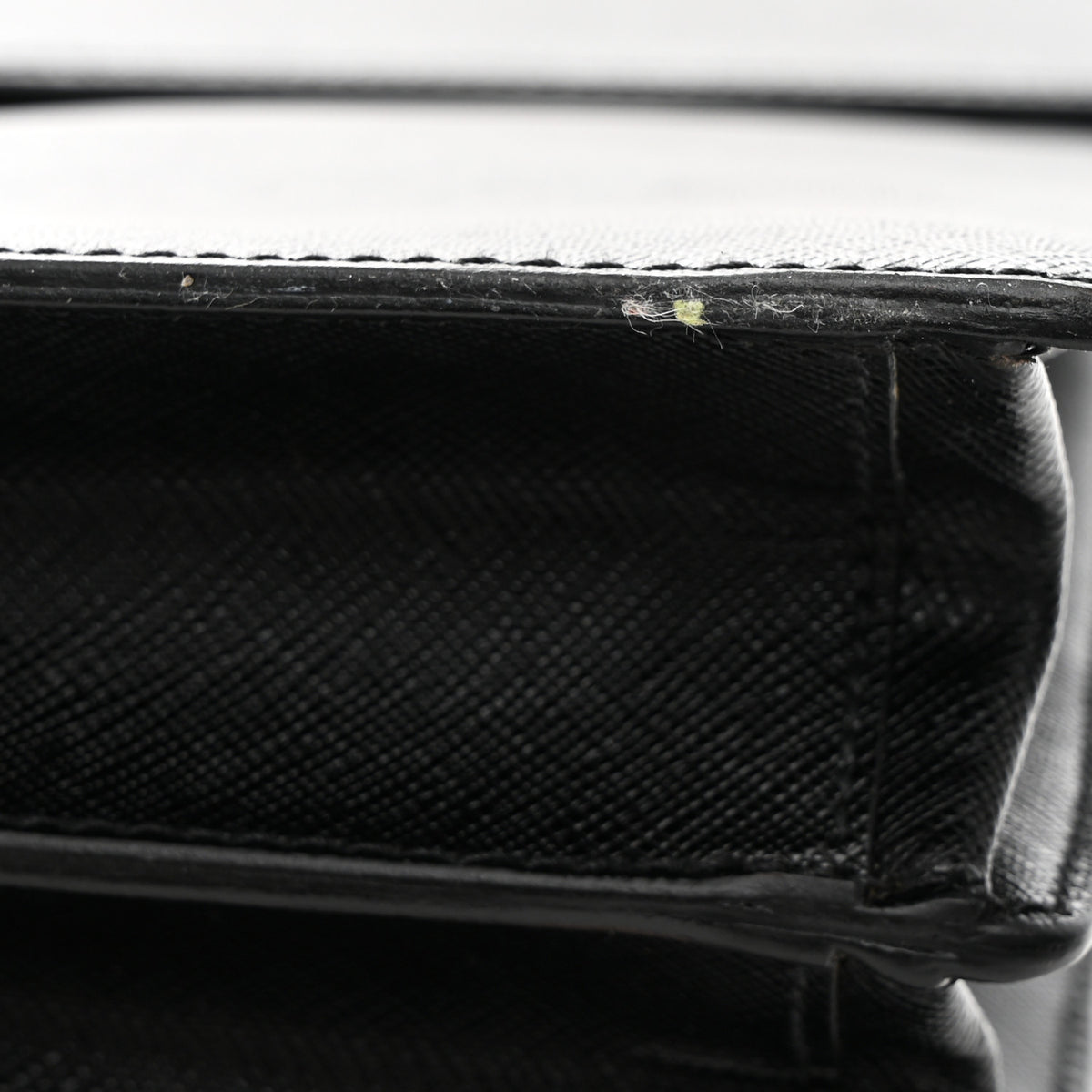 Prada Saffiano Briefcase Black 10 of 11