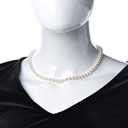 Tiffany Sterling Silver Freshwater Pearl 5-6mm Ziegfeld Necklace 2 of 5