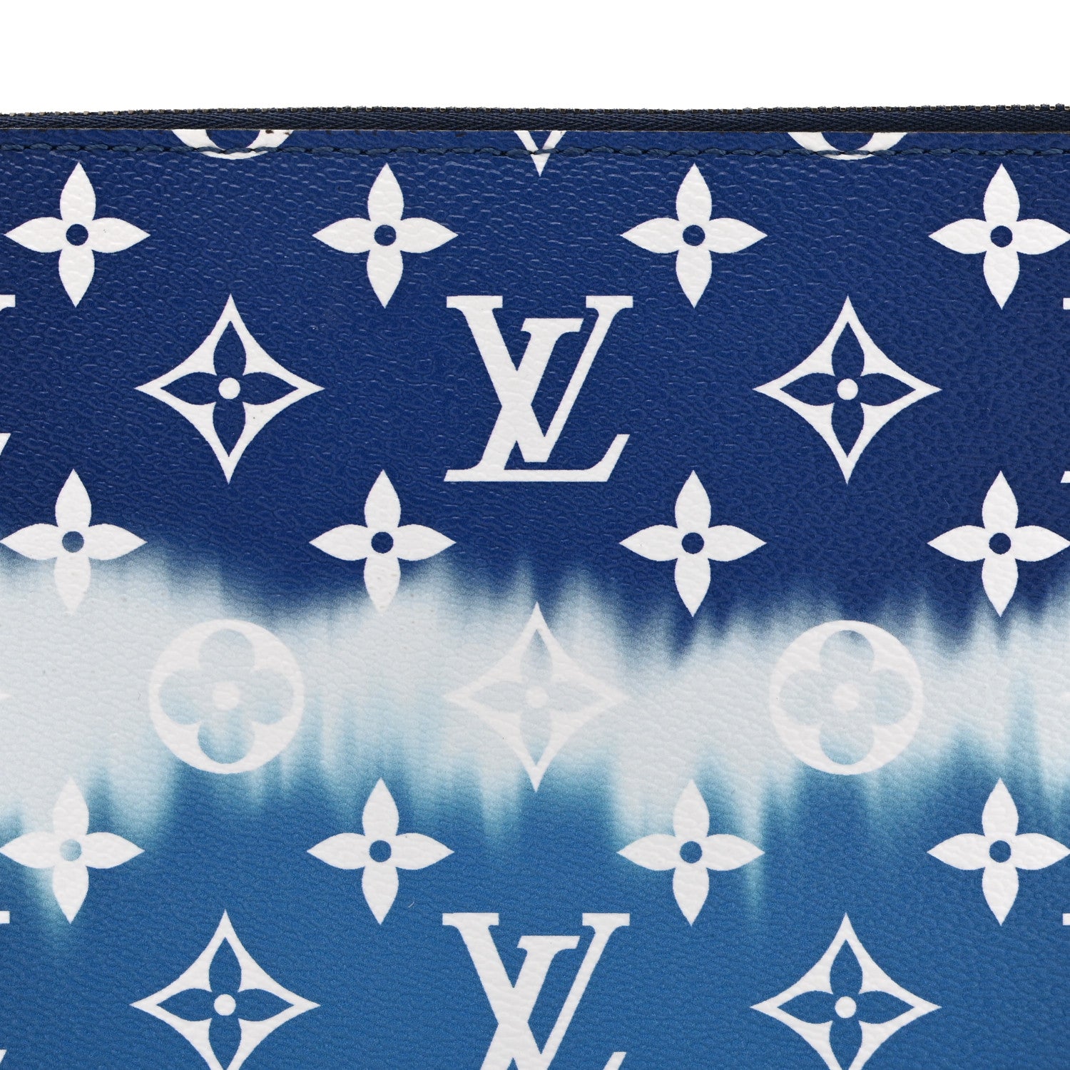Louis Vuitton Monogram Escale Neverfull MM GM Pochette Blue 8 of 10