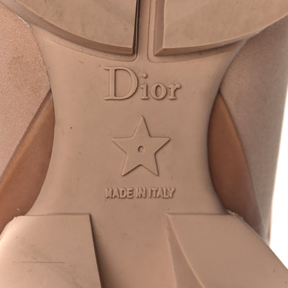 Christian Dior Neoprene Rubber Womens D-Connect Sneakers 37.5 Nude 7 of 10