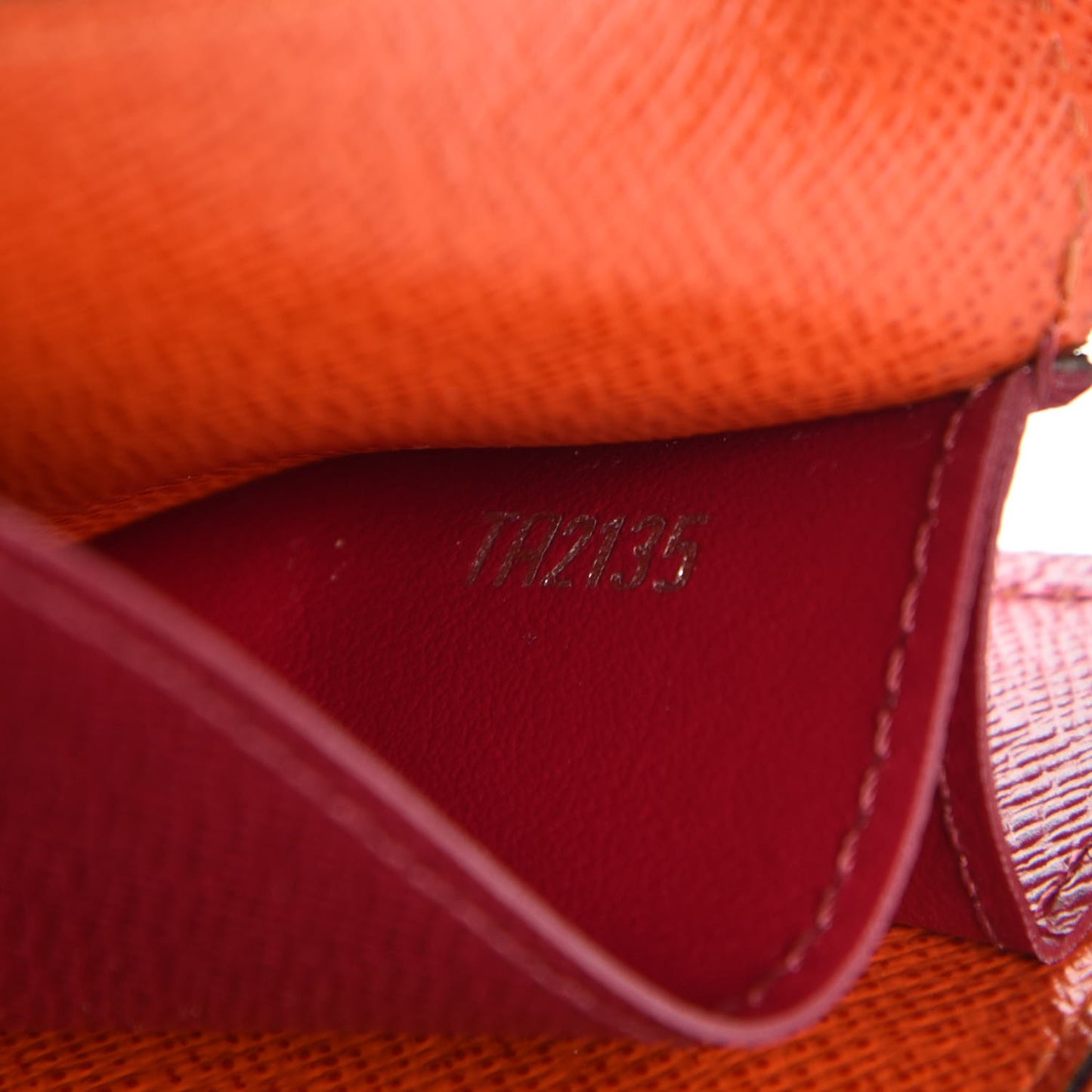 Epi Emilie Wallet Coquelicot